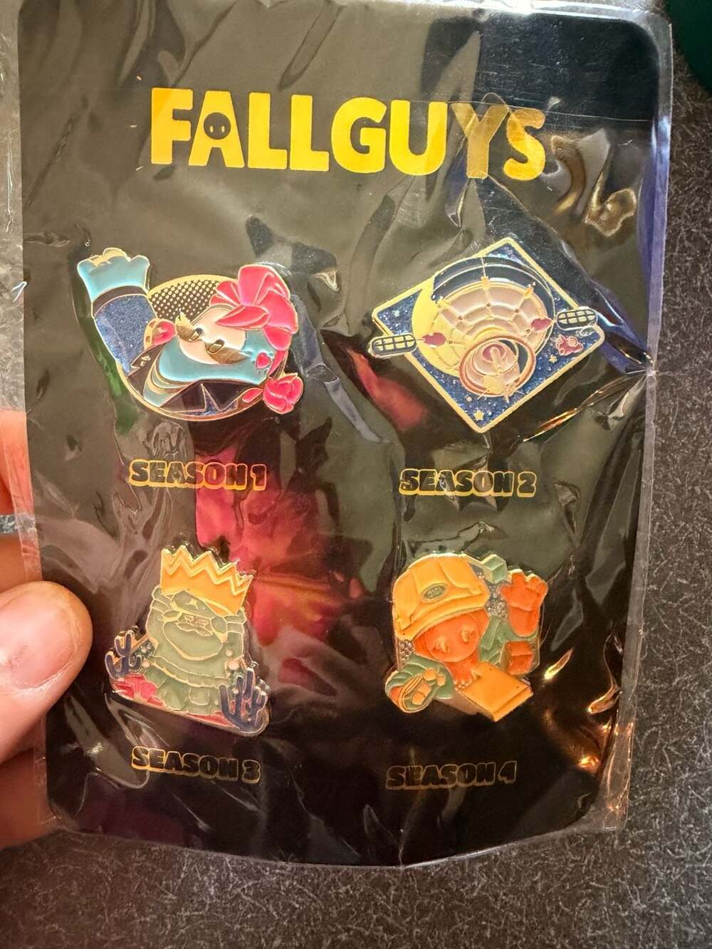 Rock band / epic games Pin